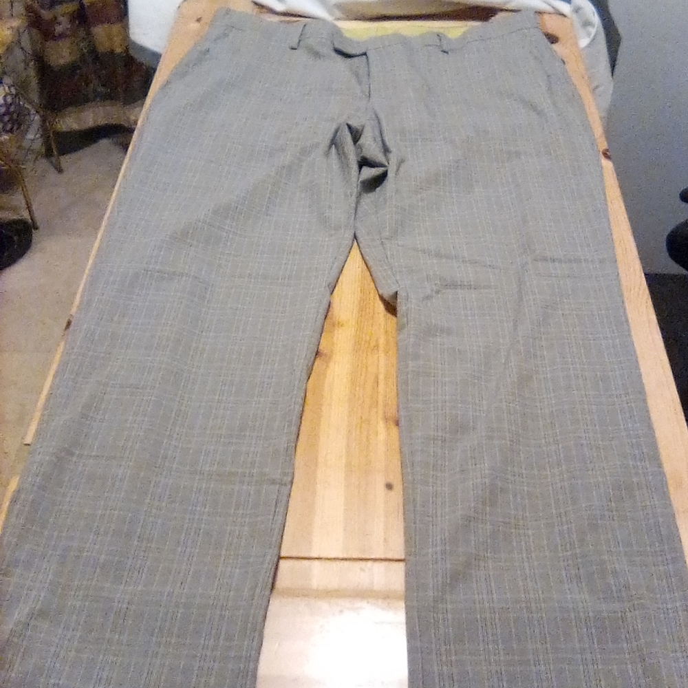 Mens Louis Raphael Plaid Golf Pants